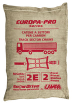 Catene a settori-cingoli per camion, serie Europa-Pro, 2 pz - 2E