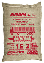 Catene a settori-cingoli per camion, serie Europa, 2 pz - 1E