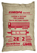 Catene a settori-cingoli per camion, serie Europa, 2 pz - 2E