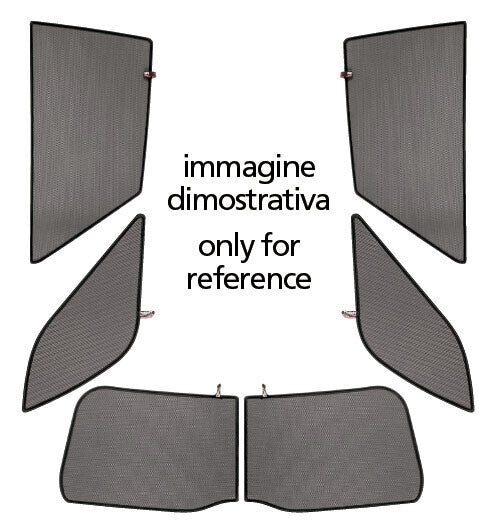 Kit tendine Privacy - 6 pz - compatibile per Dacia Jogger 5p (02/22>)