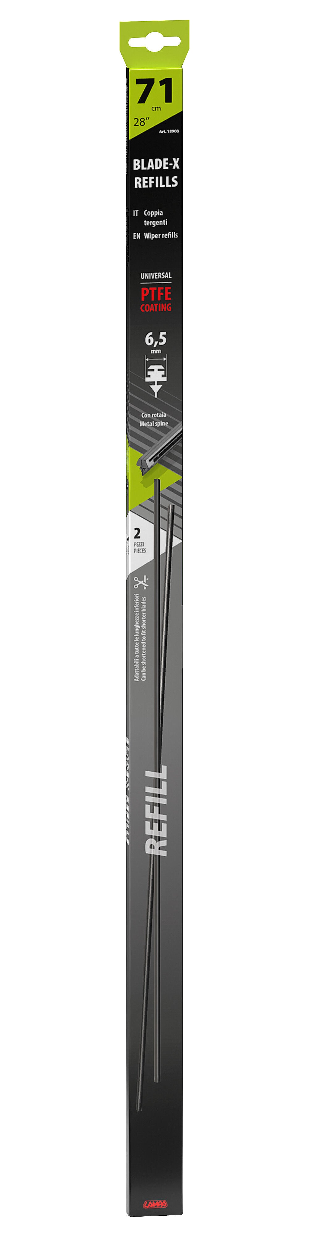 Blade-X - 71 cm - senza rotaia - 2 pz