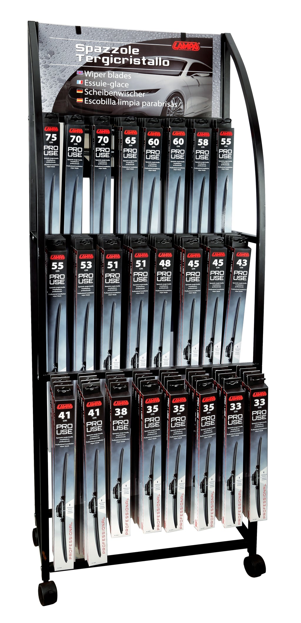 Pro-Use, spazzola tergicristallo - 33 cm (13") - 1 pz