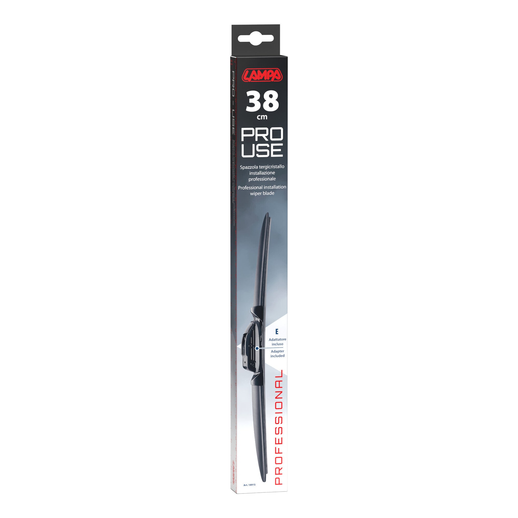 Pro-Use, spazzola tergicristallo - 38 cm (15") - 1 pz