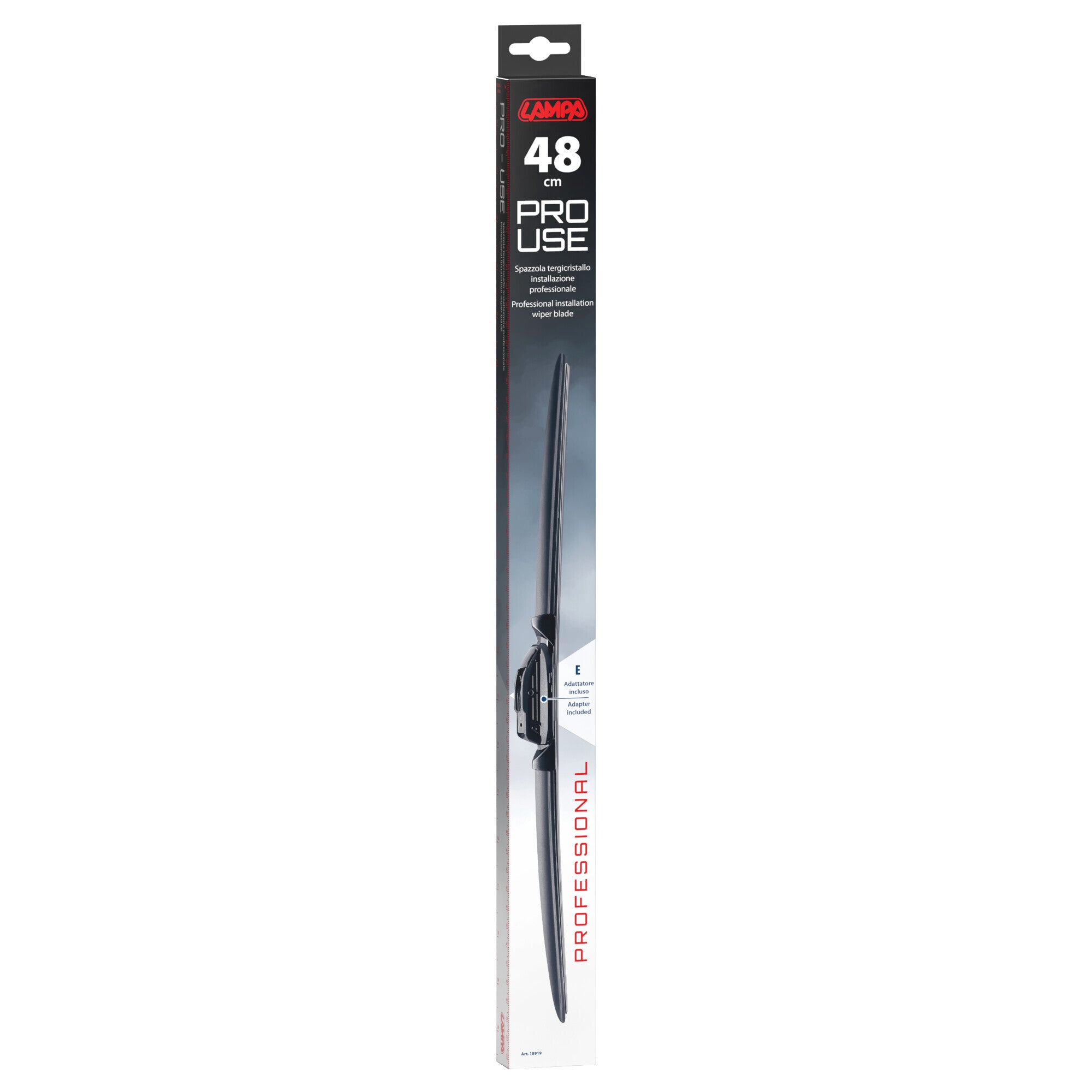 Pro-Use, spazzola tergicristallo - 48 cm (19") - 1 pz