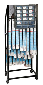Dispenser a 18 cassetti con 130 adattatori