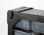 Dispenser a 18 cassetti con 130 adattatori
