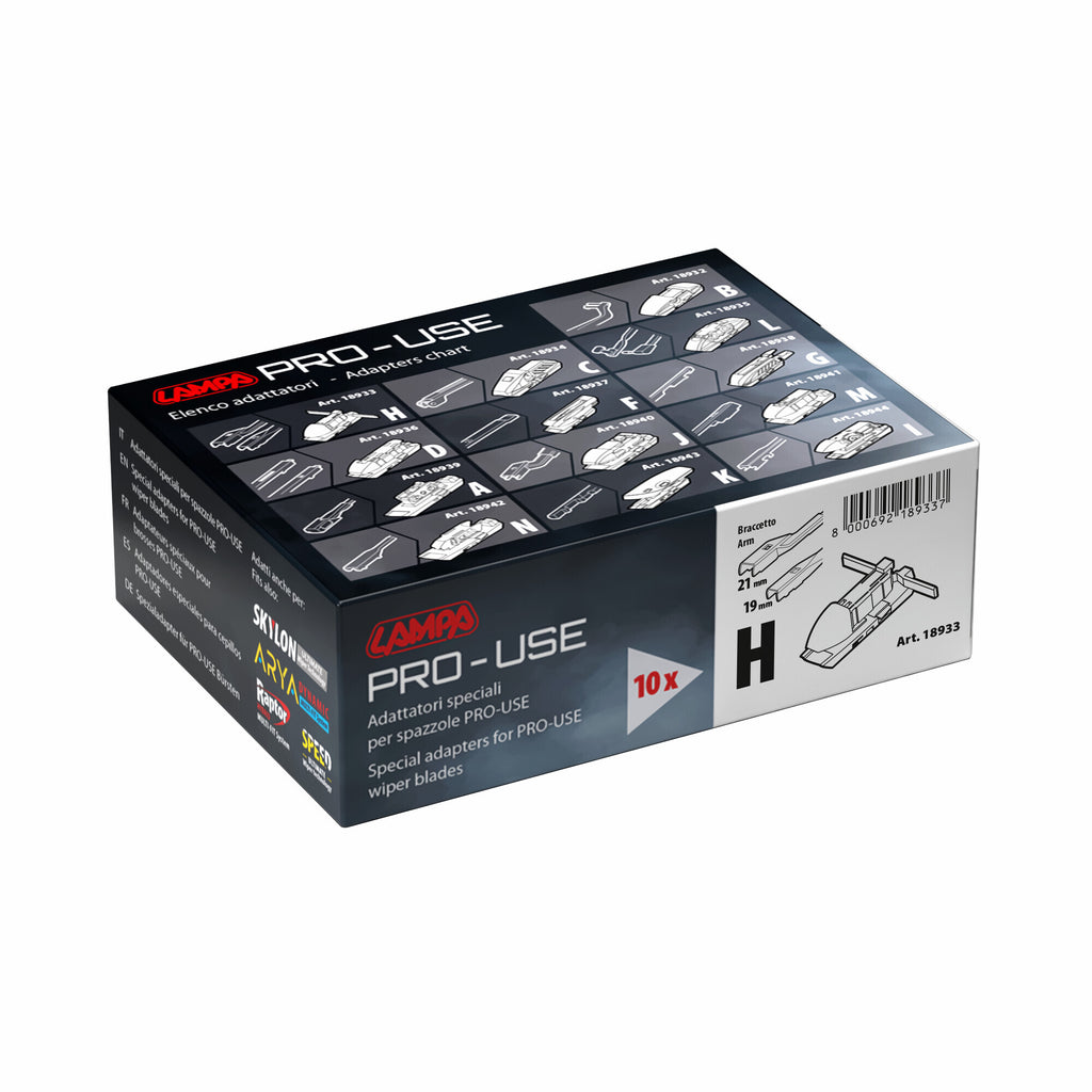 Adattatori speciali per spazzole Pro-Use - 10 pz - H