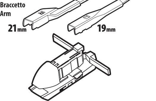 Adattatori speciali per spazzole Pro-Use - 10 pz - H