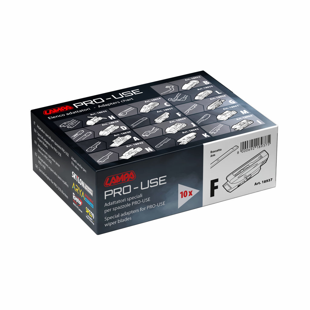Adattatori speciali per spazzole Pro-Use - 10 pz - F