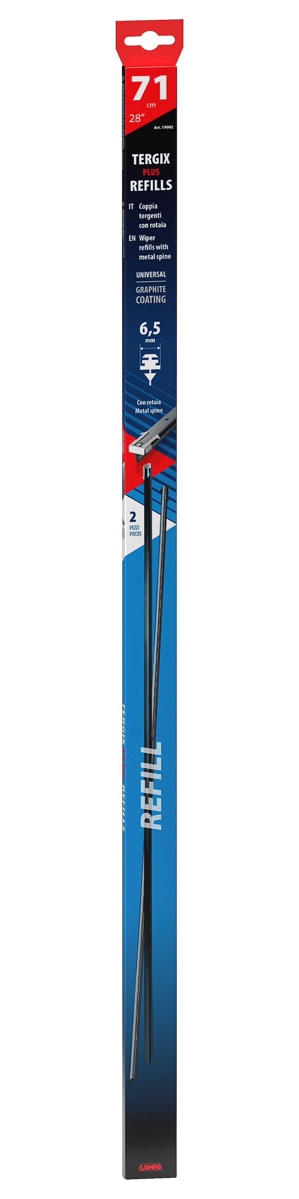 Tergix Plus - 71 cm - con rotaia - 2 pz