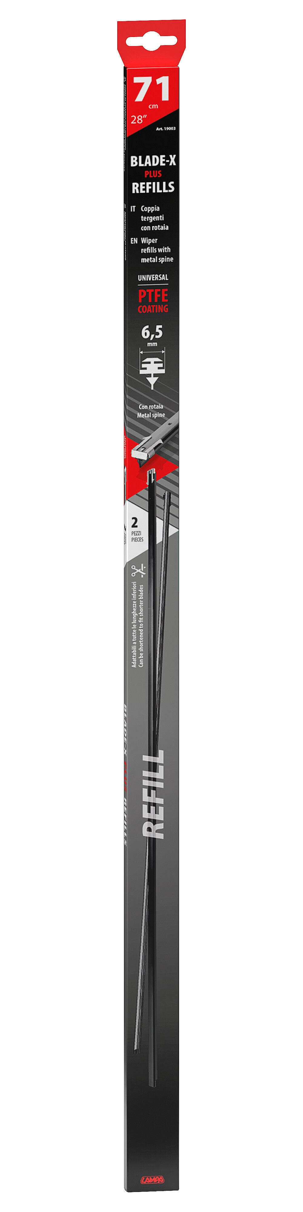 Blade-X Plus - 71 cm - con rotaia - 2 pz