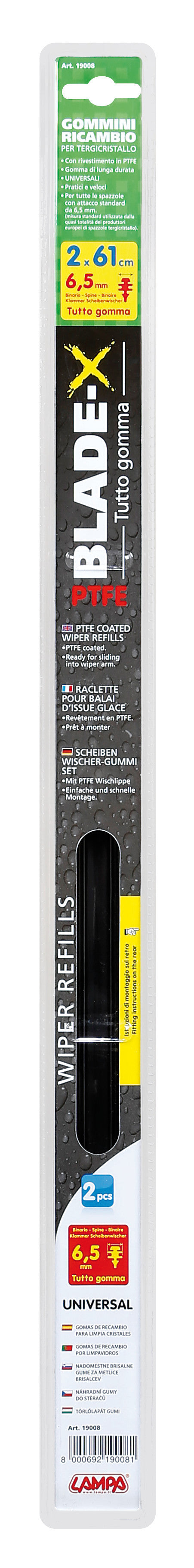 Blade-X - 61 cm - senza rotaia - 2 pz