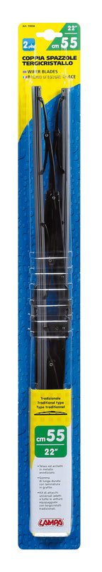 Standard, spazzole tergicristallo - 55 cm (22") - 2 pz