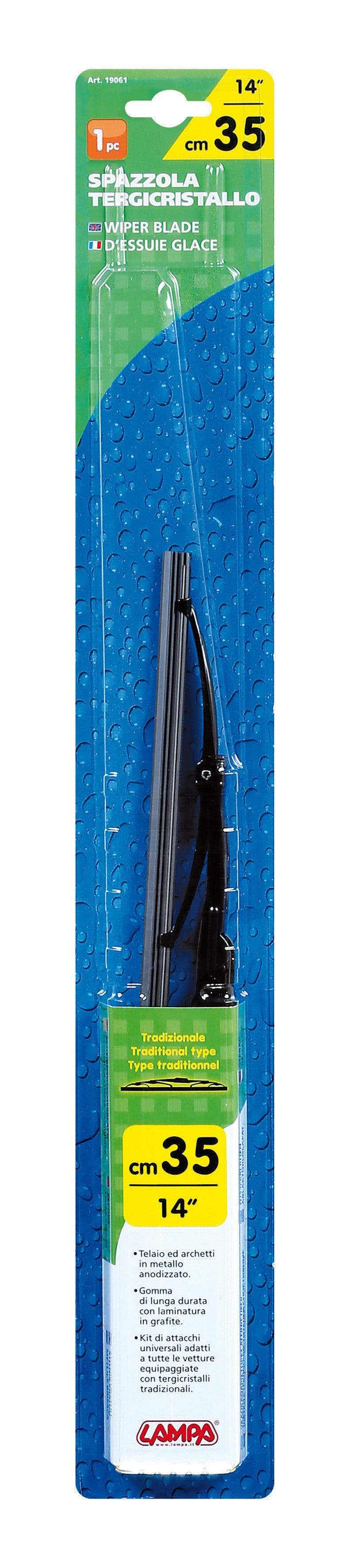 Standard, spazzola tergicristallo - 35 cm (14") - 1 pz