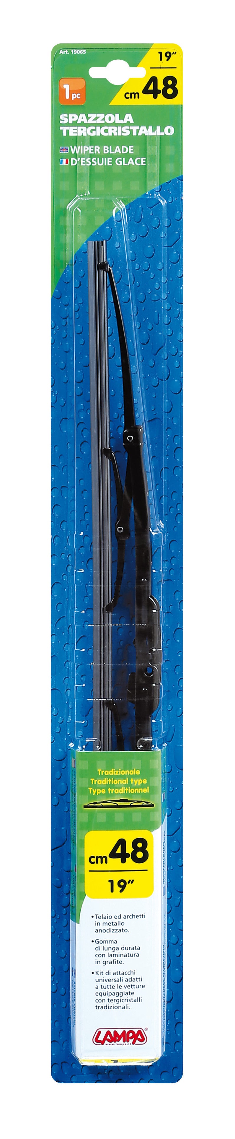 Standard, spazzola tergicristallo - 48 cm (19") - 1 pz