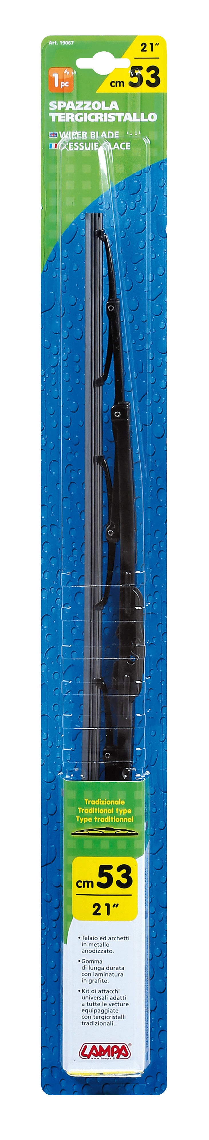 Standard, spazzola tergicristallo - 53 cm (21") - 1 pz