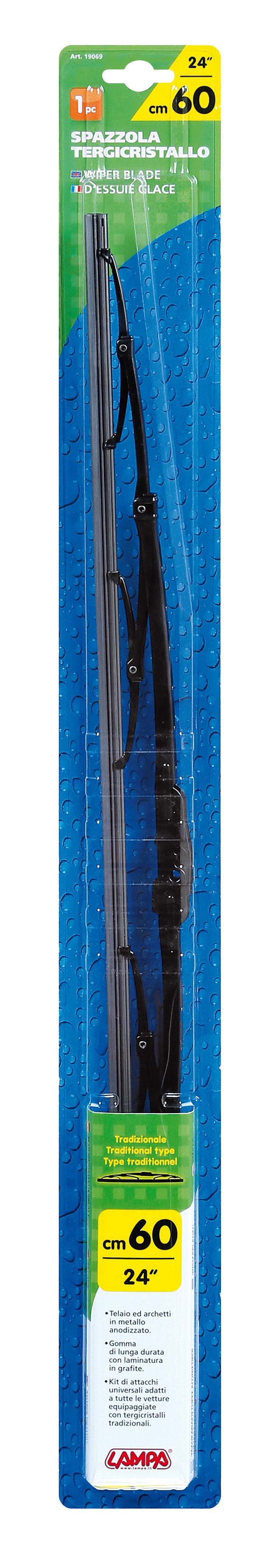 Standard, spazzola tergicristallo - 60 cm (24") - 1 pz