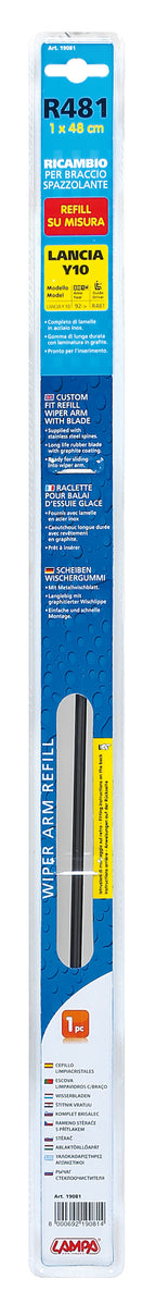 Refill tergi su misura - R481 - 48 cm - anteriore - 1 pz