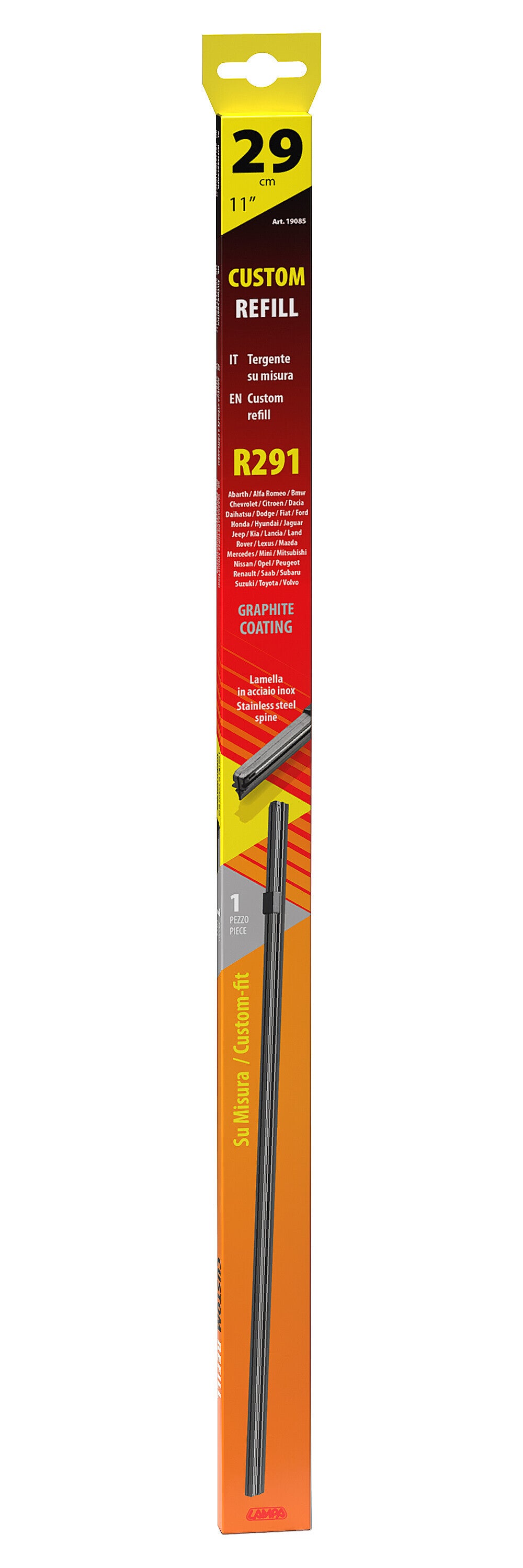 Refill tergi su misura - R291 - 29 cm - posteriore - 1 pz