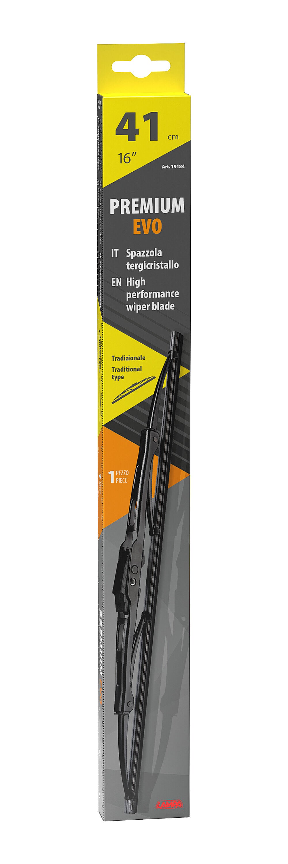 Premium Evo, spazzola tergicristallo - 41 cm (16") - 1 pz
