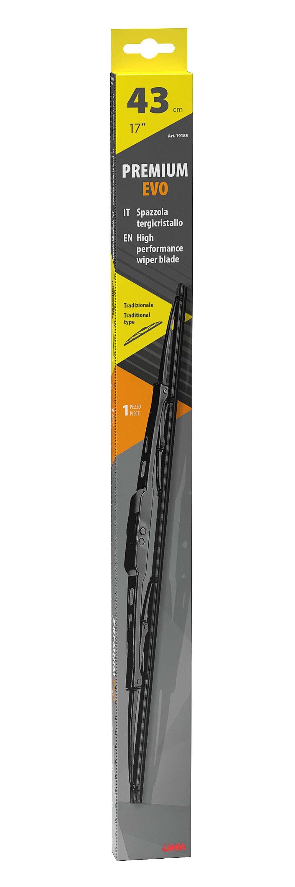 Premium Evo, spazzola tergicristallo - 43 cm (17") - 1 pz