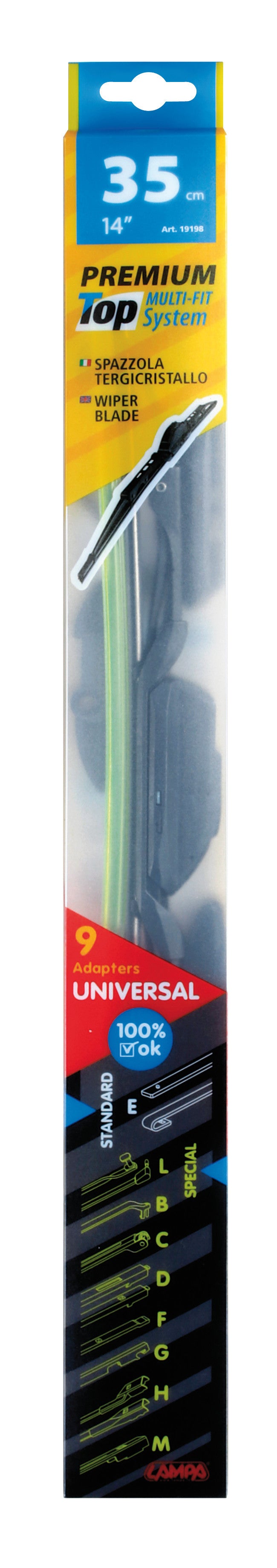 Premium Top, spazzola tergicristallo - 35 cm (14") - 1 pz