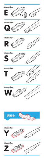 One Fit, spazzola tergicristallo posteriore - 35 cm (14") - 1 pz