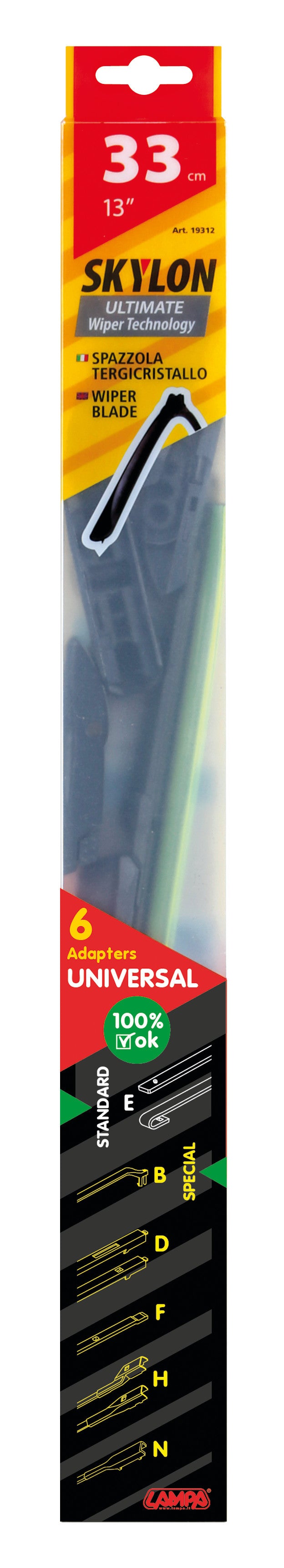 Skylon, spazzola tergicristallo - 33 cm (13") - 1 pz