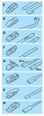 Skylon, spazzola tergicristallo - 43 cm (17") - 1 pz