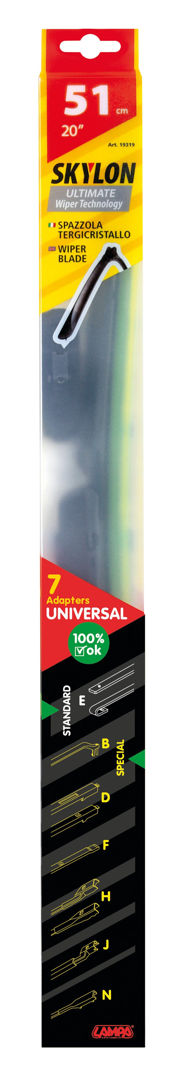 Skylon, spazzola tergicristallo - 51 cm (20") - 1 pz