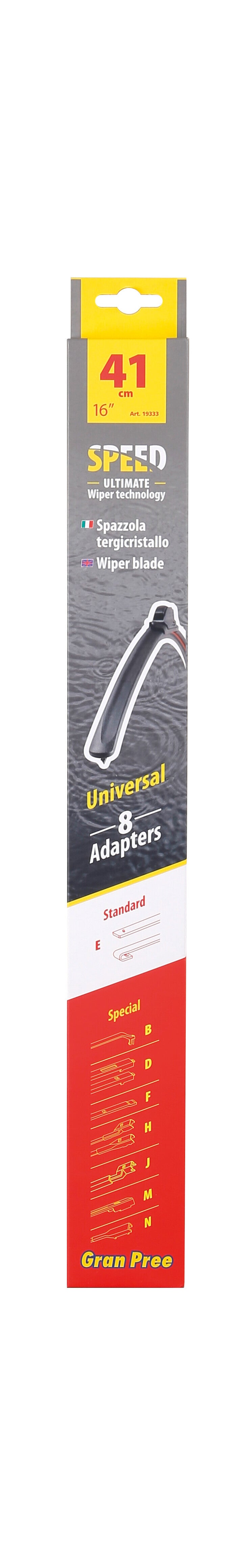 Gran-Pree Speed, spazzola tergicristallo - 41 cm (16") - 1 pz