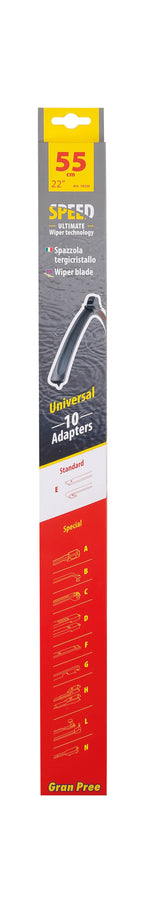 Gran-Pree Speed, spazzola tergicristallo - 55 cm (22") - 1 pz