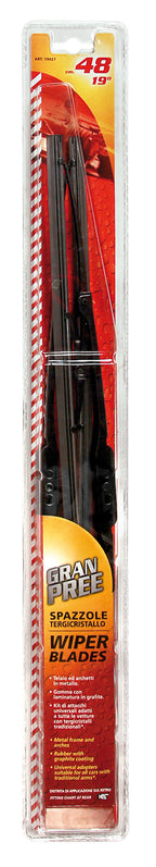 Gran-Pree, spazzole tergicristallo - 48 cm (19") - 2 pz