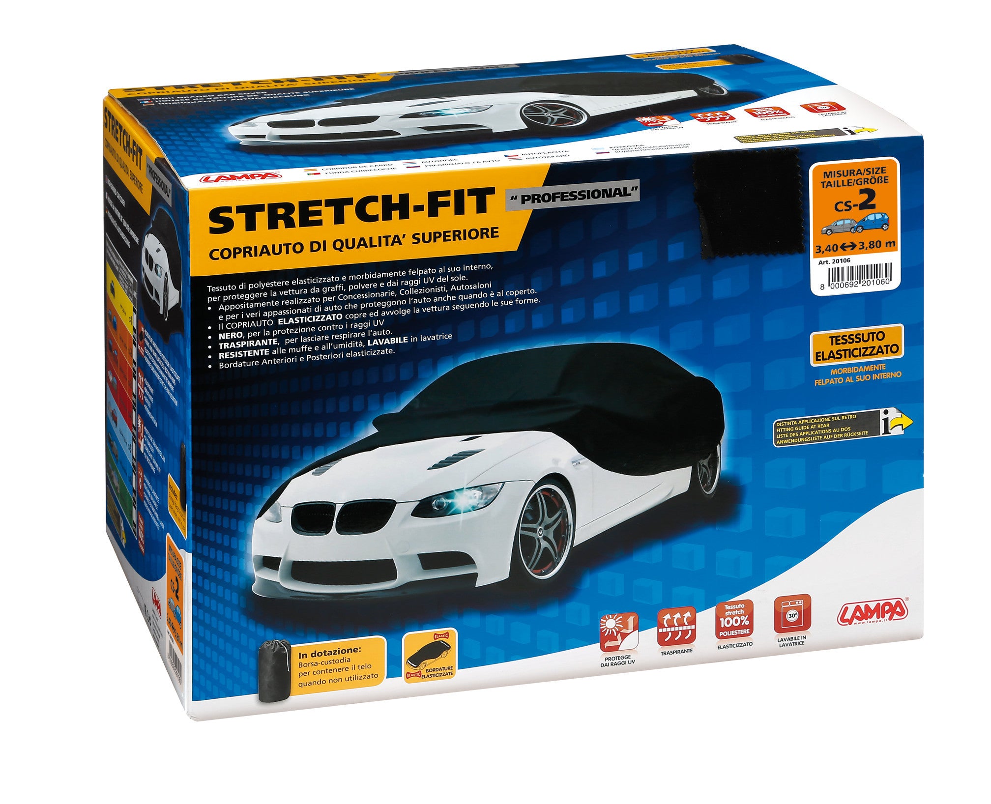 Stretch-Fit professional, copriauto - CS-2