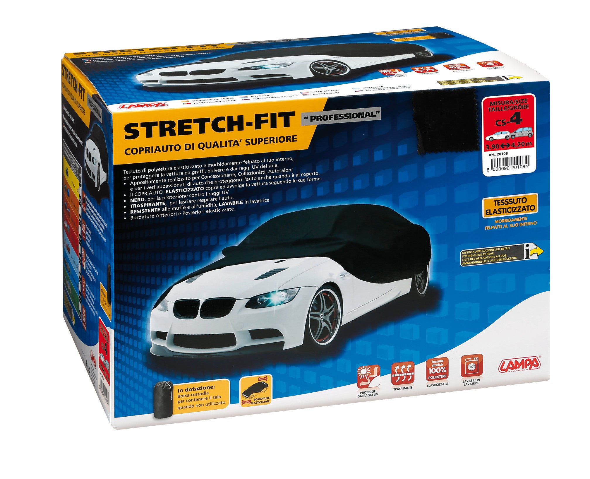 Stretch-Fit professional, copriauto - CS-4