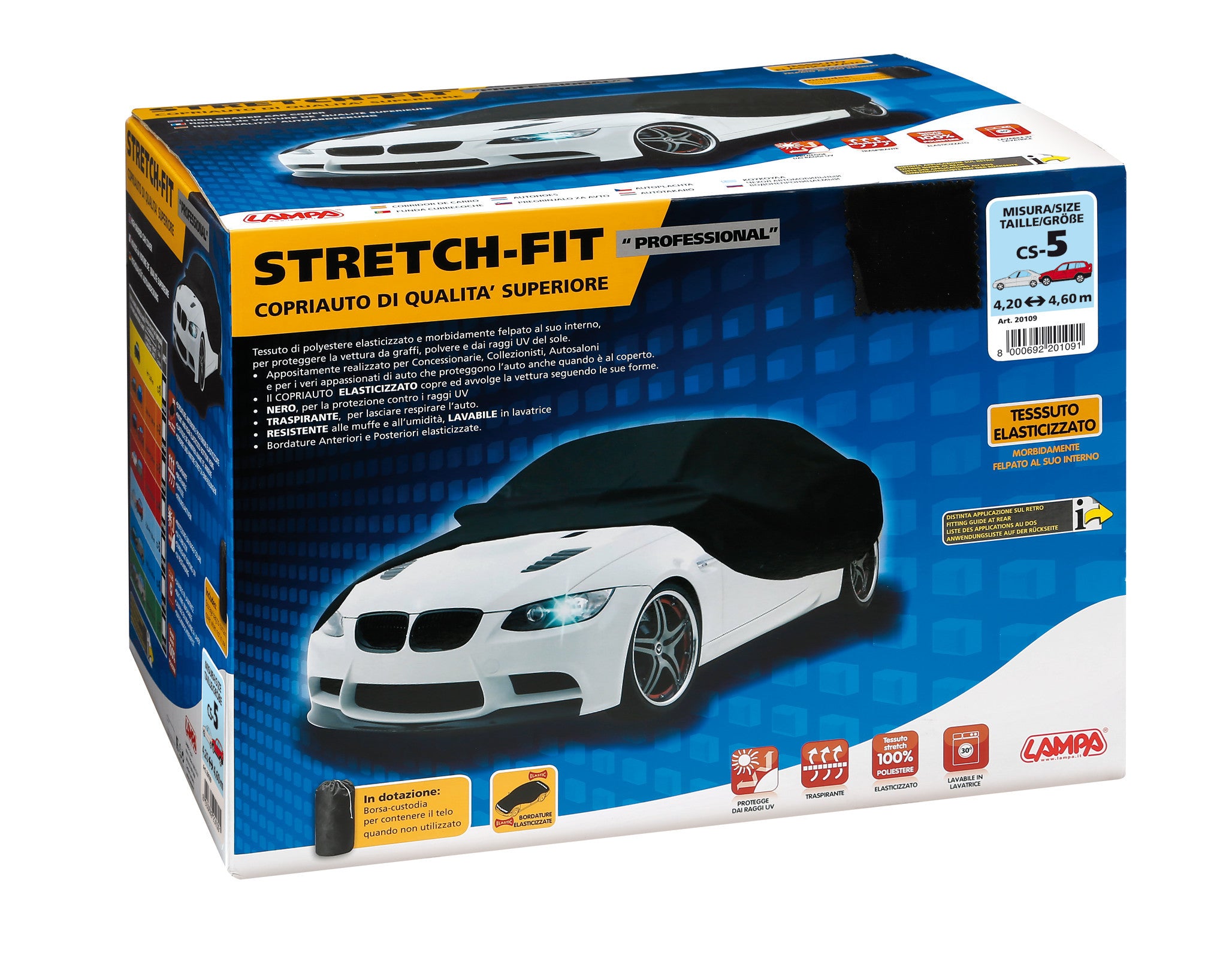 Stretch-Fit professional, copriauto - CS-5