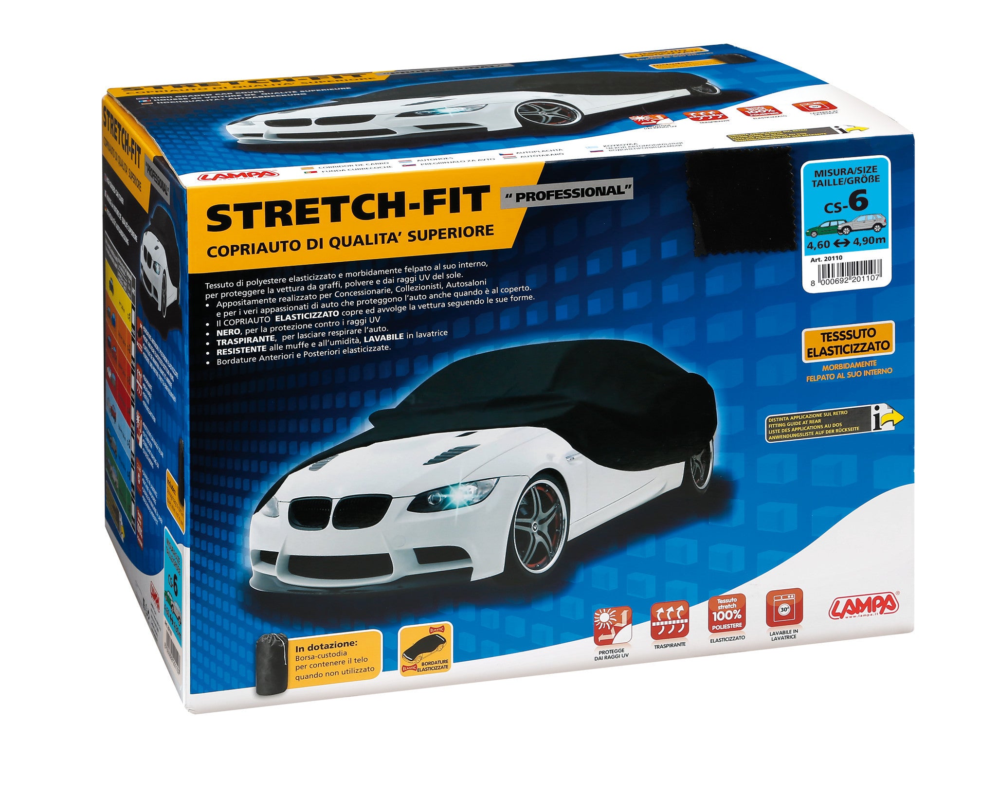 Stretch-Fit professional, copriauto - CS-6