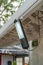 Coppia di fermi per canaline camper - Ø 8 mm
