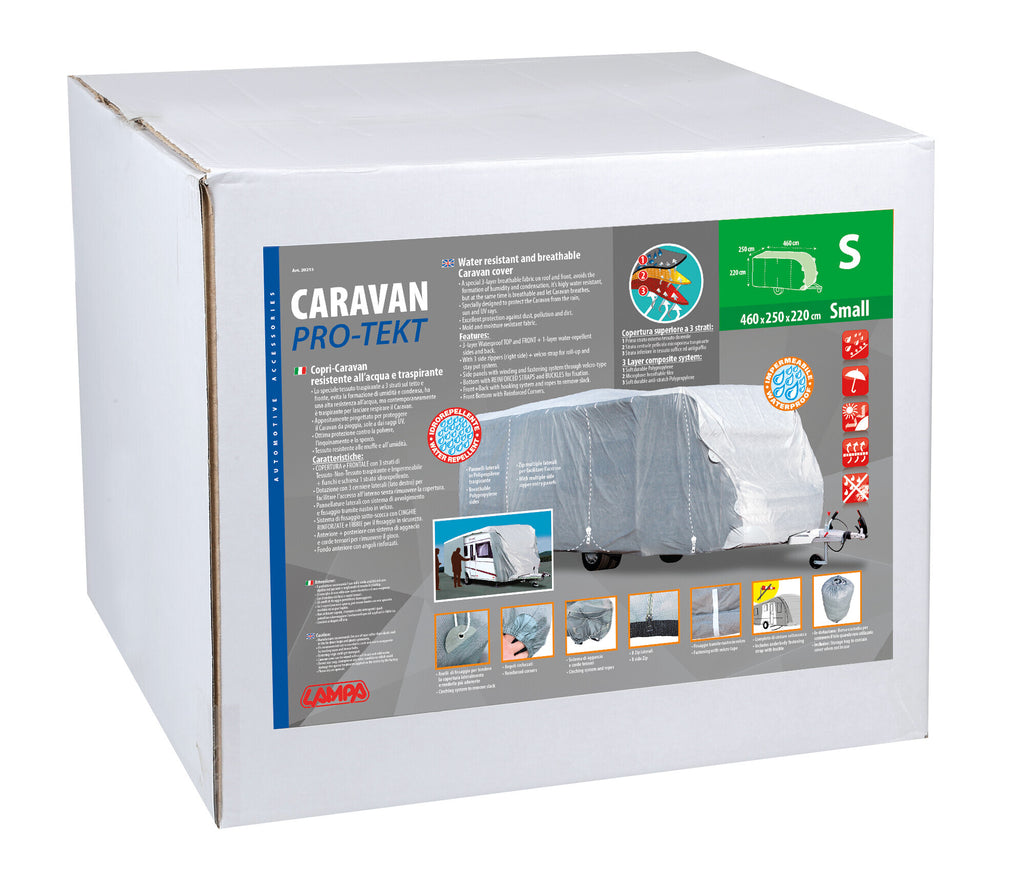Pro-Tekt, copri-caravan resistente all’acqua e traspirante - CR-S