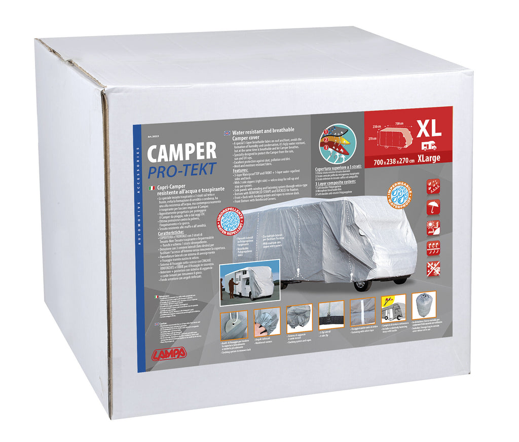 Pro-Tekt, copri-camper resistente all’acqua e traspirante - CM-XL