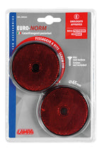 Catarifrangenti rotondi - Ø 65 mm - Rosso