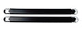 Bumper-Chrome, coppia salva-paraurti adesivi
