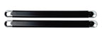 Bumper-Chrome, coppia salva-paraurti adesivi