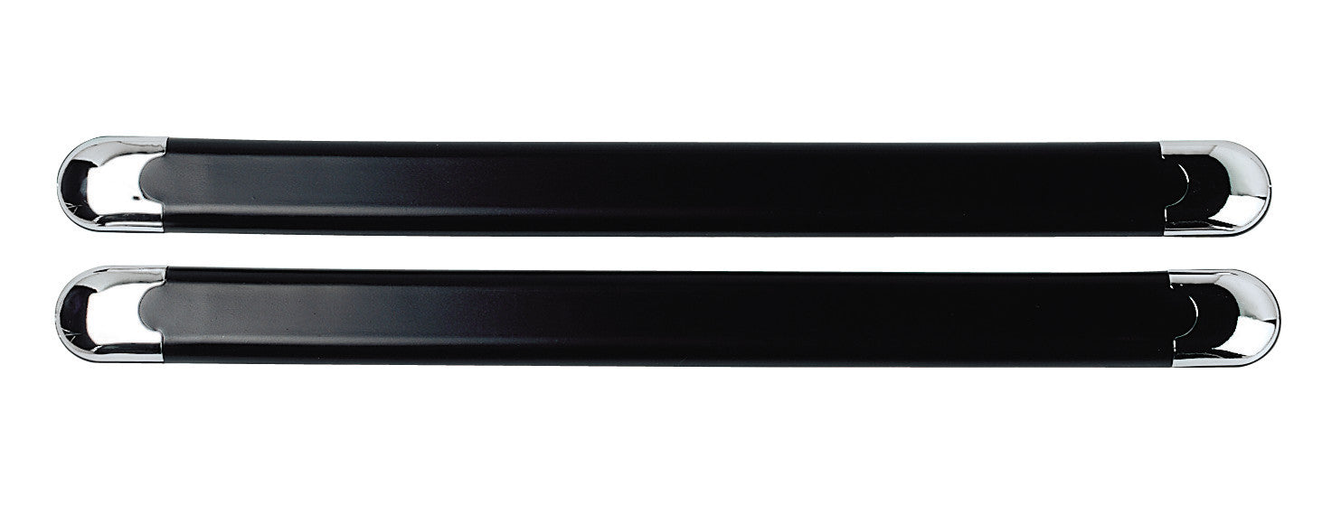Bumper-Chrome, coppia salva-paraurti adesivi