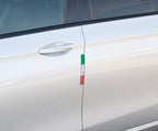 Flag-Italy, coppia bandiere Italia - 15x138 mm