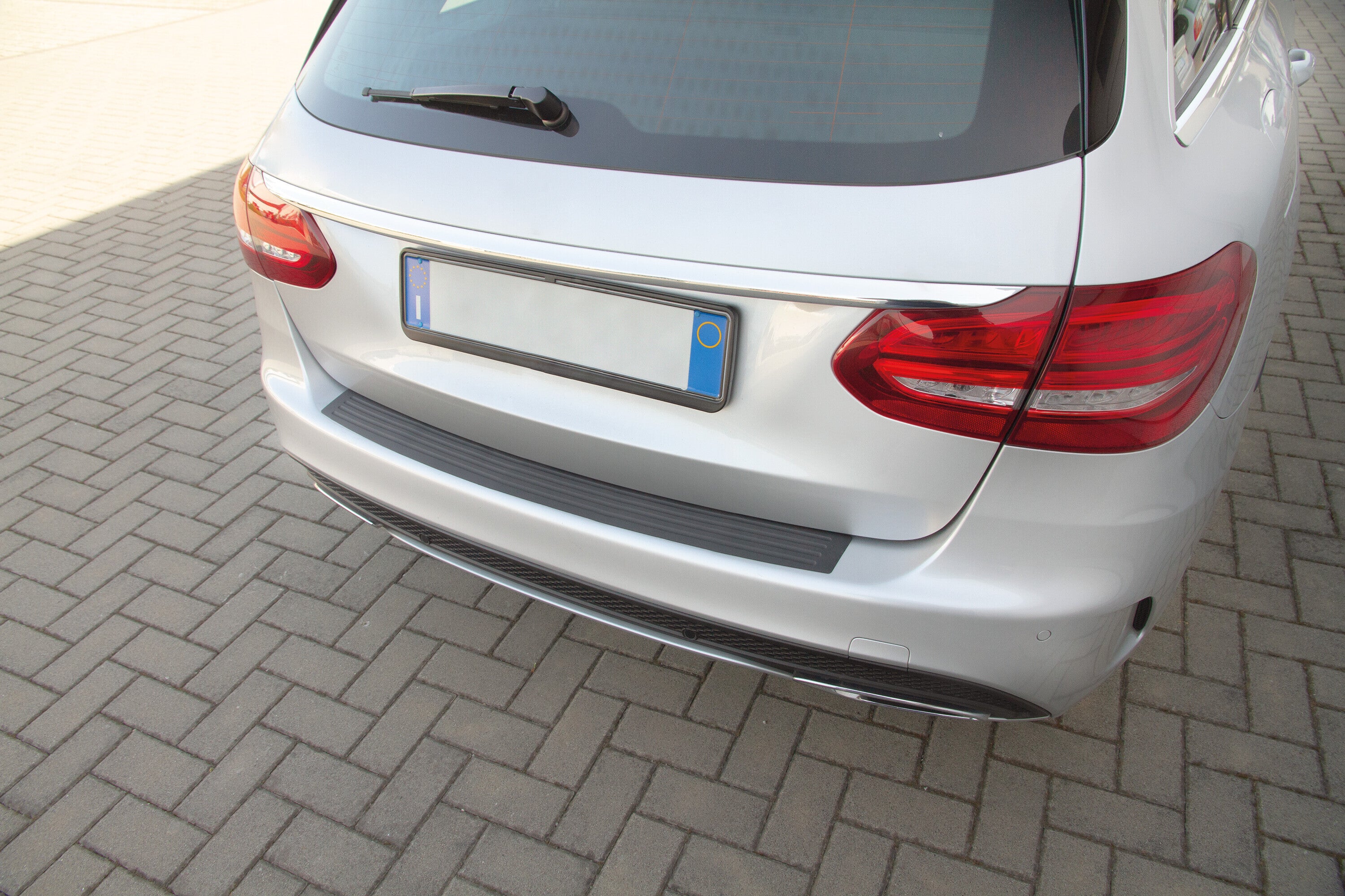 Pro Bumper, protezione antigraffio universale per paraurti posteriore - L - 80x1050 mm