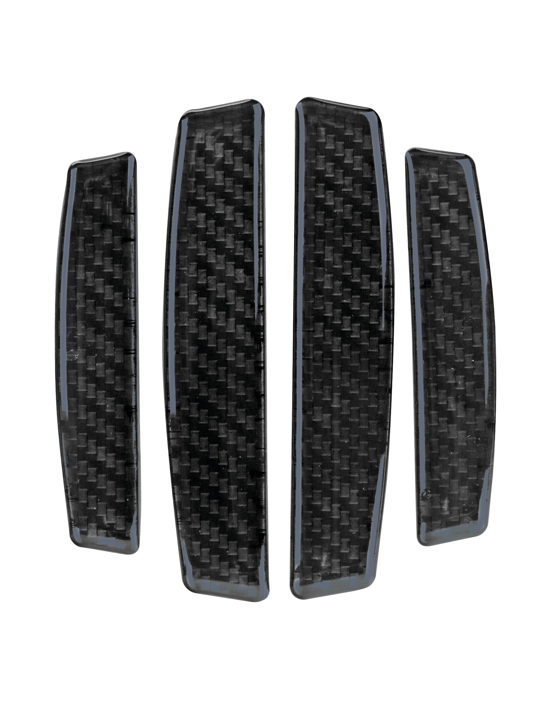 Linear, set 4 salvaporta adesivi - Carbon Look