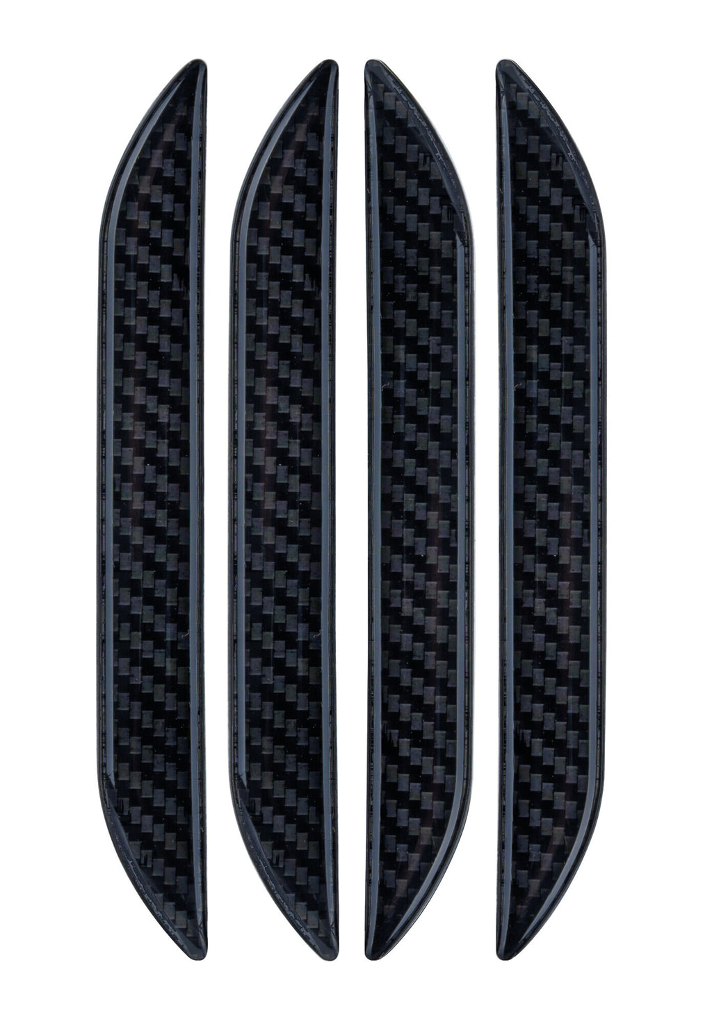 Slim, set 4 salvaporta adesivi - Carbon Look