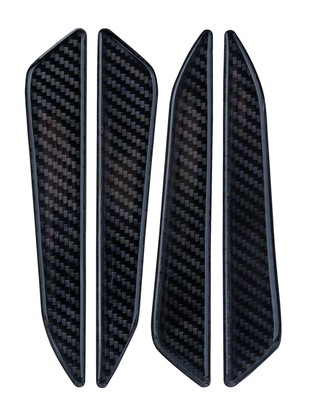 Blade, set 4 salvaporta adesivi - Carbon Look