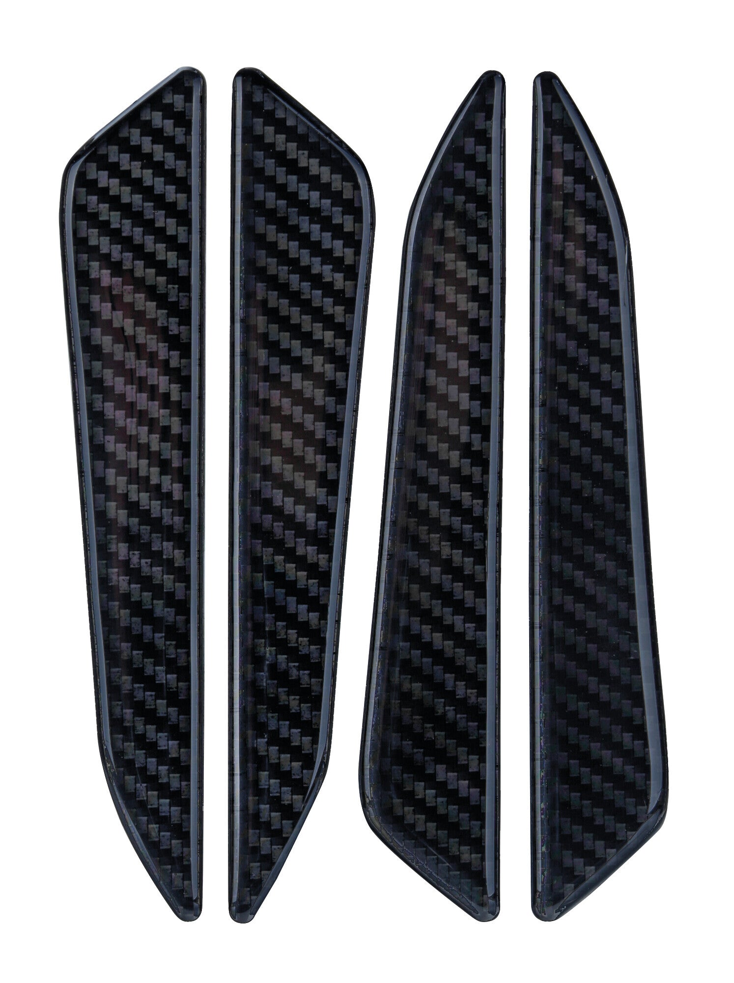 Blade, set 4 salvaporta adesivi - Carbon Look